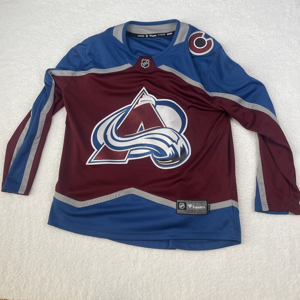 Men's Fanatics Maroon Colorado Avalanche Breakaway Home Jersey